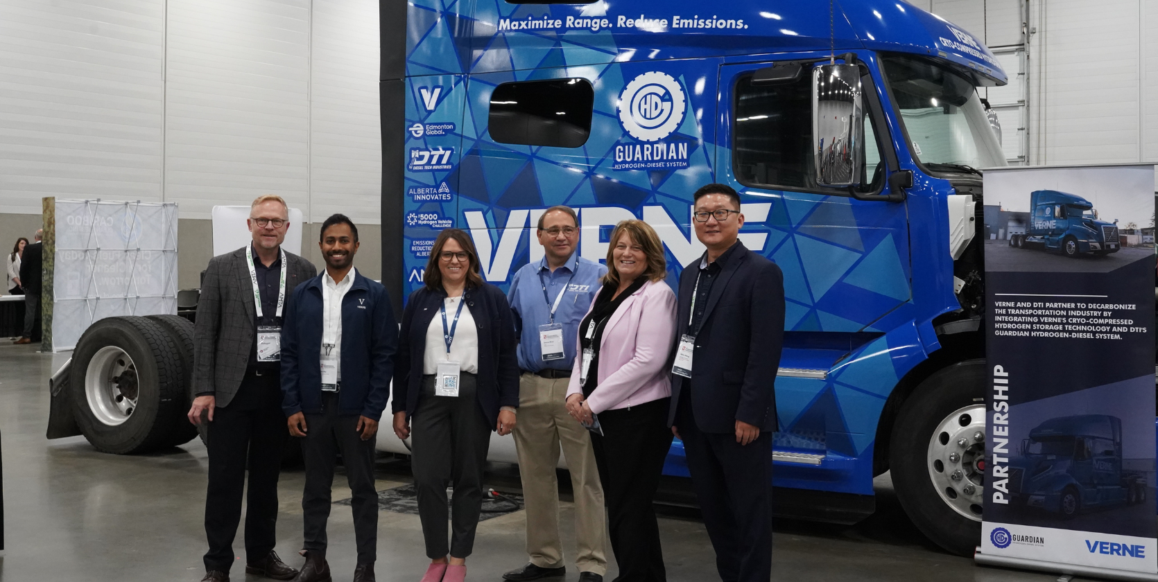 ​​​Verne unveils world-first cryo-compressed hydrogen heavy-duty truck