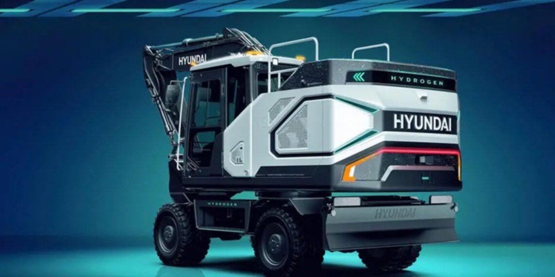 Hyundai’s New Excavator Runs on Hydrogen, Not Diesel